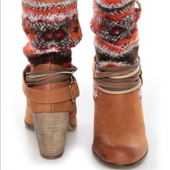 Steve Madden Toltecs Cognac Mid Calf boots - Picture 2 of 5